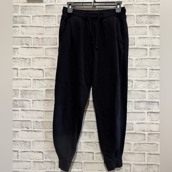 Women’s Tek Gear black pull on jogger sweatpants ultra soft fleece Small - Picture 1 of 3